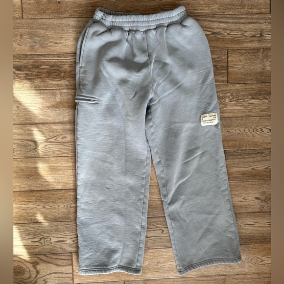 Comfrt Affirmation Straight Leg Sweatpants Slate Large - Picture 6 of 11